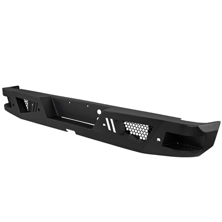 Spec-D Tuning 07-17 Chevrolet Silverado 1500 Rear Bumper BBR-SIV0715BK-A-WB